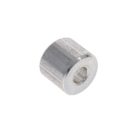 Round Spacer Unthreaded Aluminum 0.313" (7.94mm)