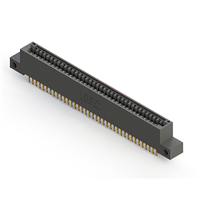 37 positionen Buchse Steckverbinder Nicht angegeben - Einzelkante Gold 0,100" (2,54mm) Schwarz