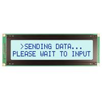 Character Display Module Transflective 5 x 8 Dots STN - Super-Twisted Nematic LED - White Parallel 182.00mm x 60.00mm x 14.00mm