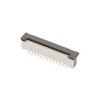 26 Position FFC, FPC Connector Contacts, Vertical - 1 Sided 0.020" (0.50mm) Surface Mount