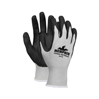 Gloves Black, Gray Medium