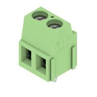 2 Position Wire to Board Terminal Block Horizontal with Board 0.200" (5.08mm) Through Hole