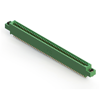 98 positionen Buchse Steckverbinder Nicht angegeben - Doppelkante Gold 0,100" (2,54mm) Grün