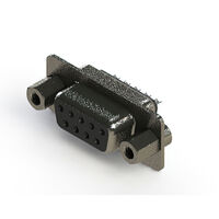 9 Positionen, D-Sub , Buchse, Flanschdose Steckverbinder