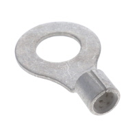 Ring Terminal Connector 5/8 Stud Circular 4 AWG Crimp