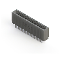 38 positionen Buchse Steckverbinder Nicht angegeben - Doppelkante Gold 0,100" (2,54mm) Schwarz