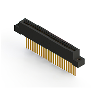 28 positionen Buchse Steckverbinder Nicht angegeben - Einzelkante Gold 0,100" (2,54mm) Schwarz