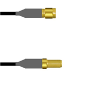 Cable Assembly Coaxial RP-SMA to RP-SMA RG-58 118.1" (3.0m) 9.8'