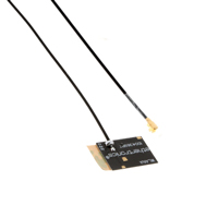 RF 天線 5.4875GHz 5.15GHz ~ 5.825GHz 3.7dBi PCB 追蹤 藍牙、Wi-Fi、WLAN、Zigbee™ U.FL 黏合劑
