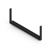 76 Position Femelle Connecteur Non spécifié - double bord Or 0,156 po (3,96mm) Noir