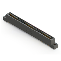 80 positionen Buchse Steckverbinder Nicht angegeben - Doppelkante Gold 0,100" (2,54mm) Schwarz