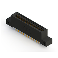 32 positionen Buchse Steckverbinder Nicht angegeben - Doppelkante Gold 0,100" (2,54mm) Schwarz