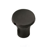 Smooth Knob #8-32 Shaft with No Indicator Plastic Black