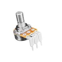 100k Ohm 1 Gang Reverse Logarithmic Through Hole Potentiometer 1.0 Turns 0.06W PC Pins