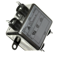 单相 EMC/EMI 线路滤波器 5 A 115V，250V AC 50/60Hz 单级 快速连接