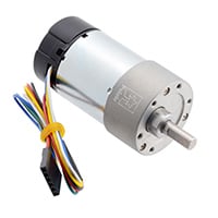 ブラシ付き DCモータ ギアモータ 1600 RPM 14W 増分 24VDC