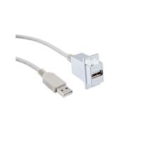 Cable A Female to A Male 3.00' (914.4mm) Shielded