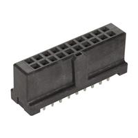 20 Positionen Buchse Steckverbinder 0,100" (2,54mm) Durchkontaktierung Gold