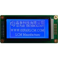 Graphic LCD Display Module Transmissive White STN - Super-Twisted Nematic Parallel 1.9" (48.26mm) 128 x 64
