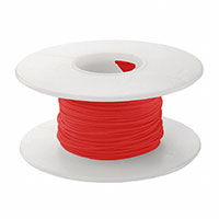 Wire Wrap 28 AWG Red Polyvinylidene Fluoride (PVDF) 100' (30.5m)