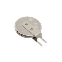 Coin, 6.8mm 3 V Lithium Battery Rechargeable (Secondary) 3.4mAh