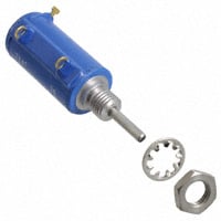 2k 欧姆 1 组 线性 面板安装 电位计 无 10.0 匝 绕线 1W 焊片