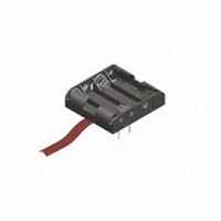 Battery Holder (Open) AAA 4 Cell PC Pin