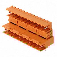 24 Positionen, Anschlussblock Wannenstecker, Steckverbinder (2 Seiten) , 0,200" (5,08mm) , 90°, rechtwinklig , Durchkontaktierung