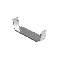 Cable Clip, Flat C-Type Silver Adhesive 1.500" (38.10mm)