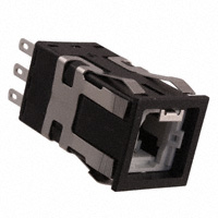 Pushbutton Switch SPDT Standard, Illuminated Panel Mount, Snap-In
