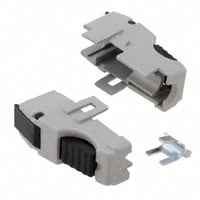 9 Position Two Piece Backshell Connector Gray 180° Unshielded