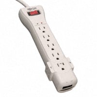Outlet Strip, Power Strip, Surge Protector 2520J Bench, Floor, Wall