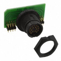 17 Positionen, Rundsteckverbinder Buchse, Flanschdose Platine, Lötverbindung