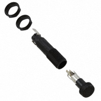 Fuse Holder 10 A 250V 1 Circuit Cartridge Panel Mount