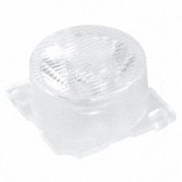 Lens with Integrated Mount Clear Elliptical/Oval