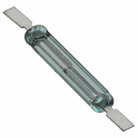 Glass Body Reed Switch SPST-NO 10 ~ 15AT Operate Range 15W 1A (AC/DC) 200 V Surface Mount