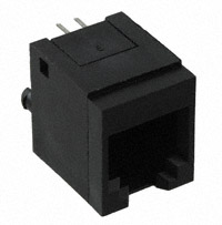 Jack Modular Connector 6p4c (RJ11, RJ14) Vertical Unshielded