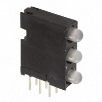 LED Circuit Board Indicator LED Circuit Board Indicator 3 High Green, Yellow (x 2), Green, Red (x 1) 2.1V Green, 2V Red, 2.1V Yellow 30mA Green, 30mA Red, 30mA Yellow Through Hole, Right Angle