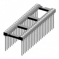 42 (2 x 21) Positions DIP, espacement de rangées de 0,6po (15,24mm) Douille Or Trou traversant