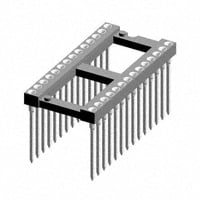 28（2 x 14） 位置 DIP，0.6"（15.24mm）行距 插口 镀金 通孔