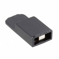 2 (1 x 2) Position Shunt Connector Black Closed Top, Grip 0.100" (2.54mm) Gold