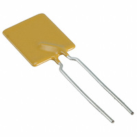 Polymeric PTC Resettable Fuse 16V 7.5 A Ih Through Hole Radial, Disc