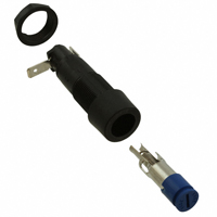 Fuse Holder 10 A 250V 1 Circuit Cartridge Panel Mount