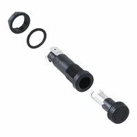 Fuse Holder 20 A 250V 1 Circuit Cartridge Panel Mount