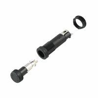 Fuse Holder 10 A 250V 1 Circuit Cartridge Panel Mount