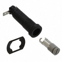 Fuse Holder 20 A 250V 1 Circuit Cartridge Panel Mount