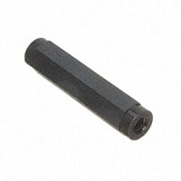 Hex Standoff Threaded M3 Polyamide 1.102" (28.00mm) Black