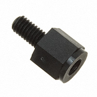 Hex Standoff Threaded M4 Polyamide 0.315" (8.00mm) Black