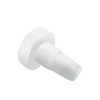 缓冲器 圆柱形，锥形 0.375" 直径（9.53mm） 尼龙 天然