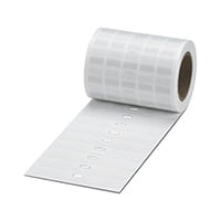 Die Cut Polyester White